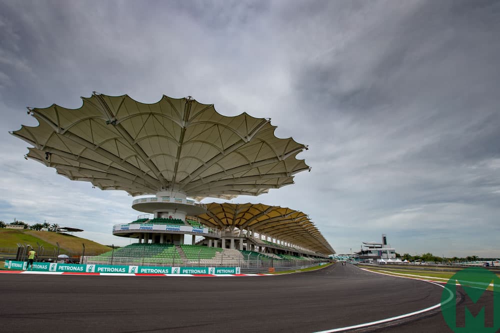 The Sepang circuit in Malaysia