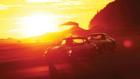 Driving the original racing Jaguar E-type – Nights in shining armour