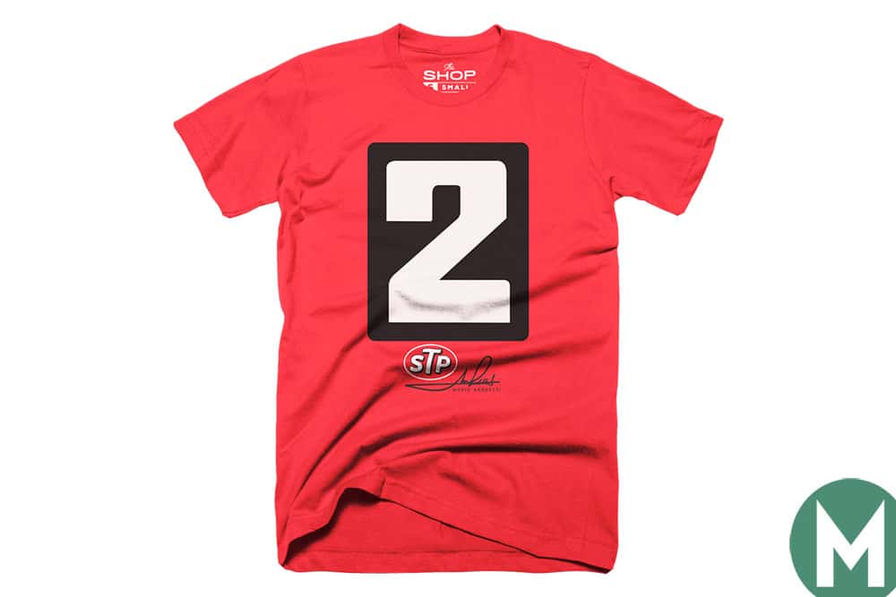 Mario Andretti t shirt