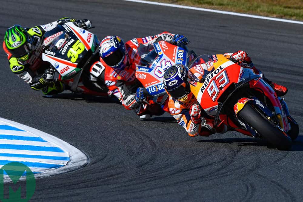 Crutchlow Dovi Marquez 2018 Japanese GP