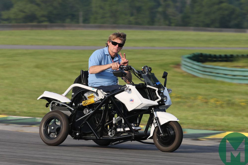 MotoAmerica president Wayne Rainey