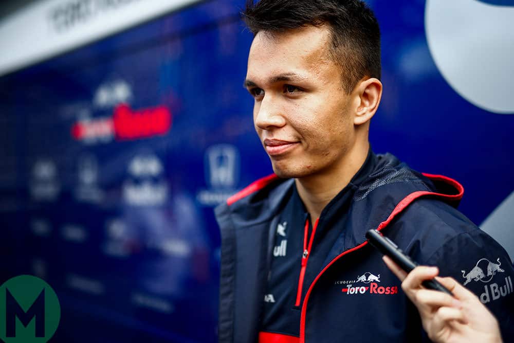 Alex Albon F1 Toro rosso