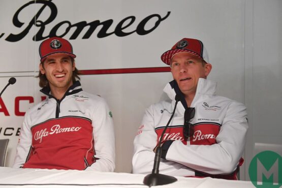 Räikkönen vs Giovinazzi? Not quite…