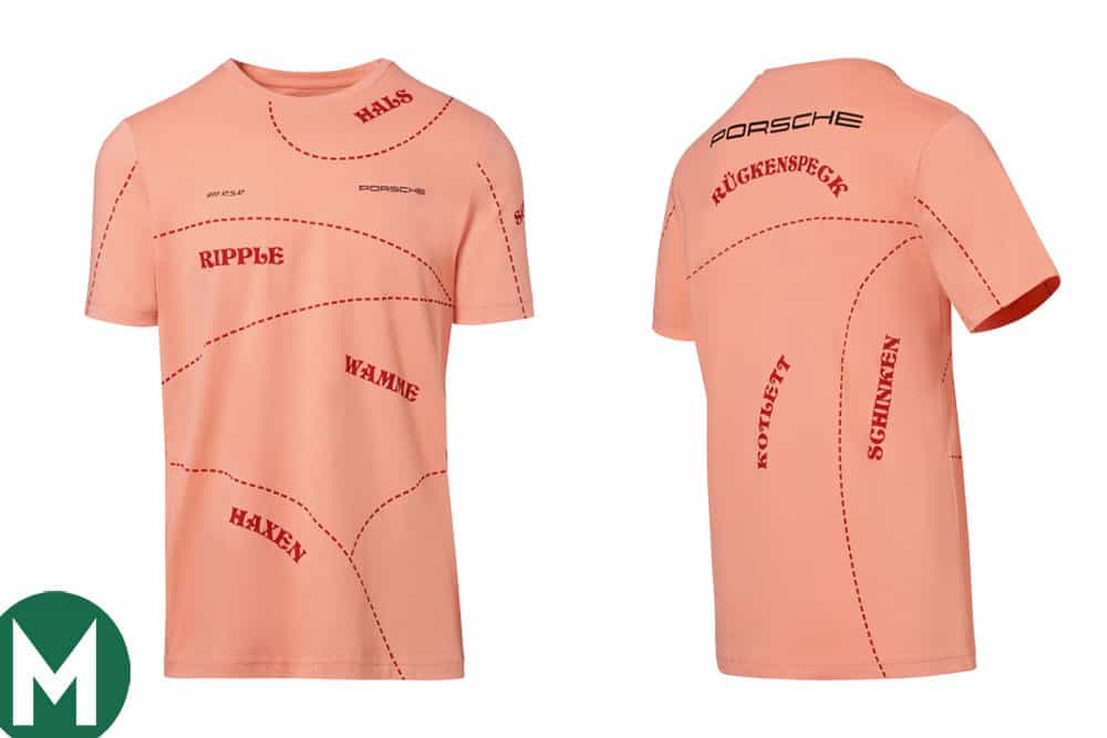 Porsche Pink Pig t shirt