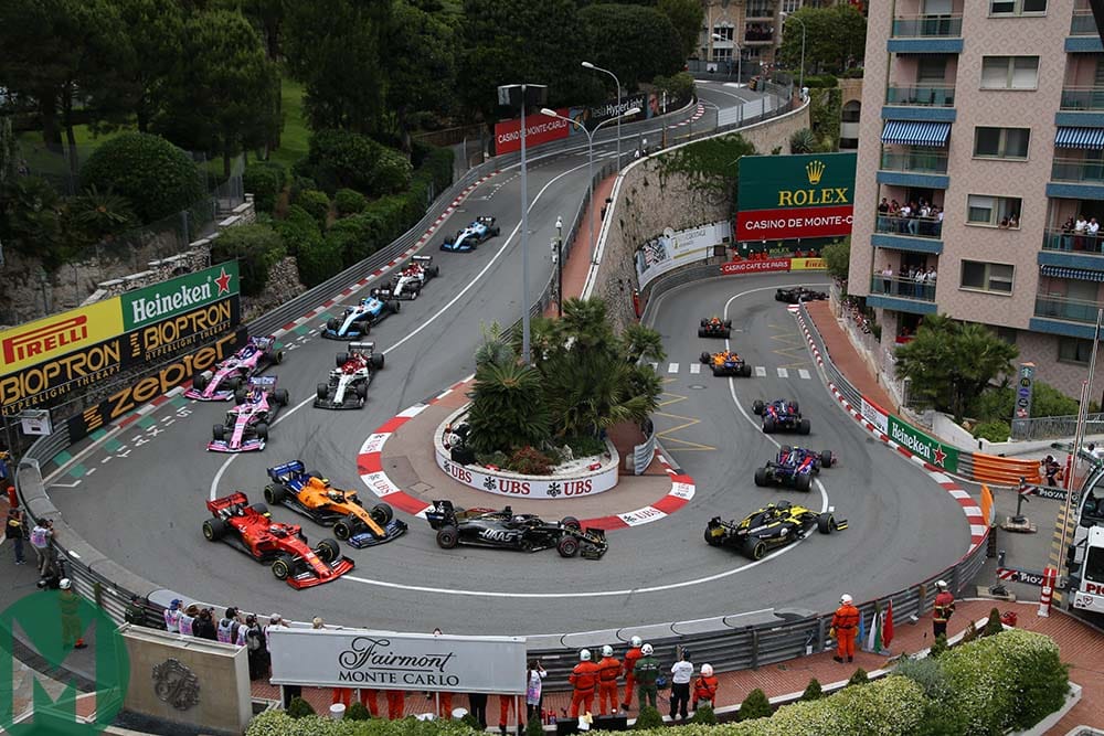 2019 Monaco Grand Prix Loews hairpin