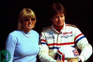 Liz Brundle: “My son was exposed to engine sounds, now he’s a racing driver too”