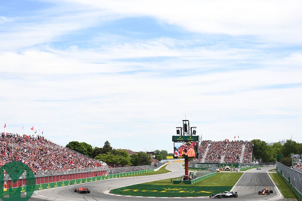 Canadian Grand Prix hairpin