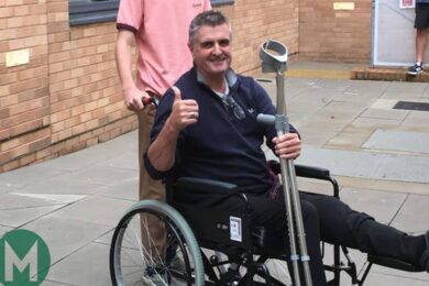 “I will fight it” – Martin Donnelly determined to make his latest recovery