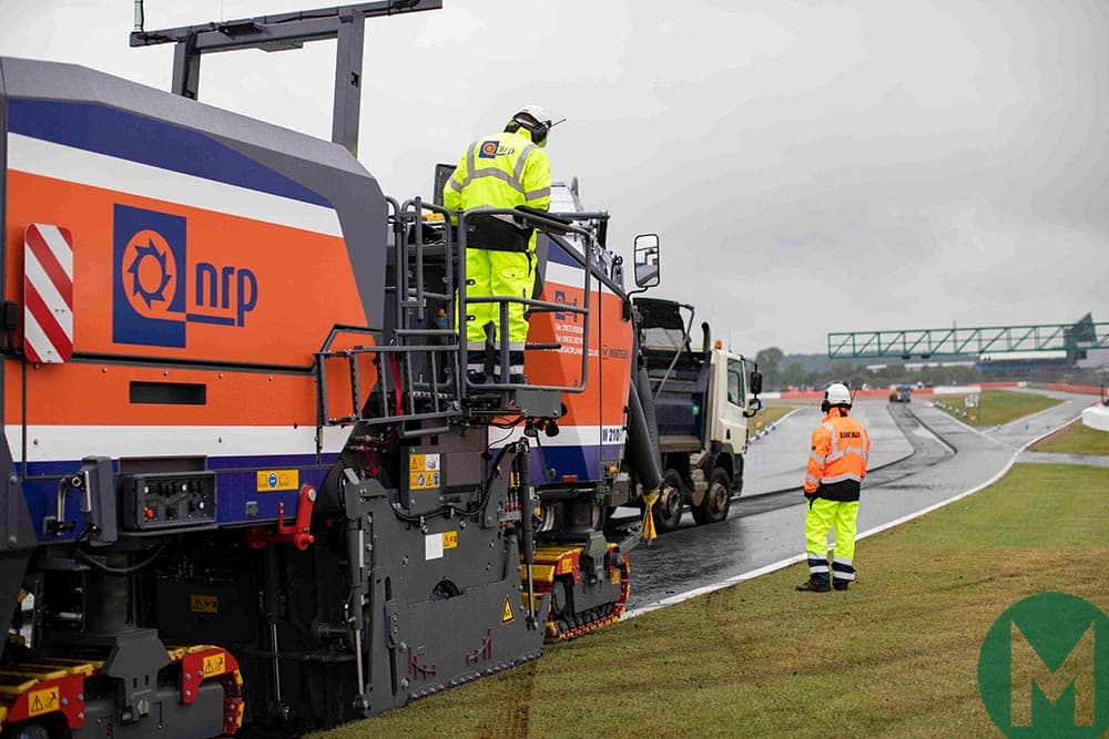 2019 Silverstone resurfacing