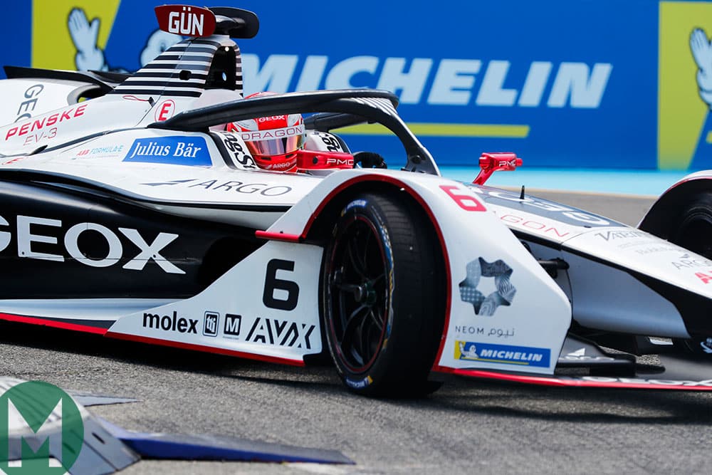 Maximilian Günther in the New York E-Prix 2019/20