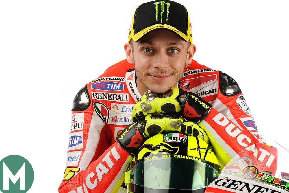 Valentino Rossi at Ducati