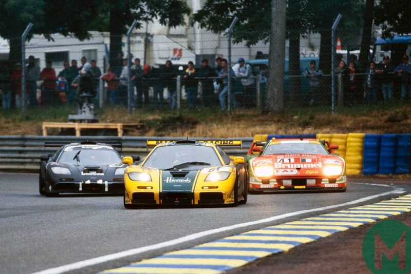 McLaren F1s at Le Mans in 1995