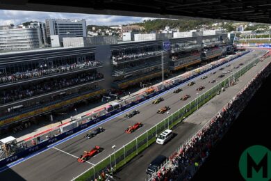 2019 F1 Russian Grand Prix — race results