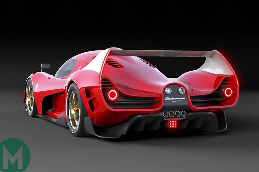 Scuderia Cameron Glickenhaus SCG 007 rendering