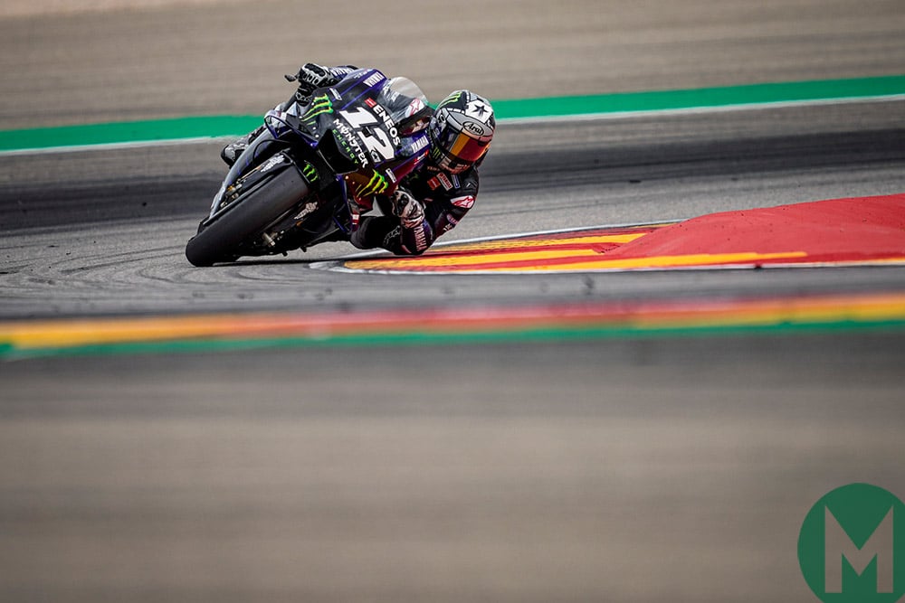 Maverick Vinales at the 2019 Aragon MotoGP Grand Prix