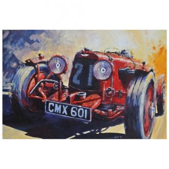 Product image for Aston Martin - Ulster 'LM21' - 1935 TT | Andrew Hill | Limited Edition print