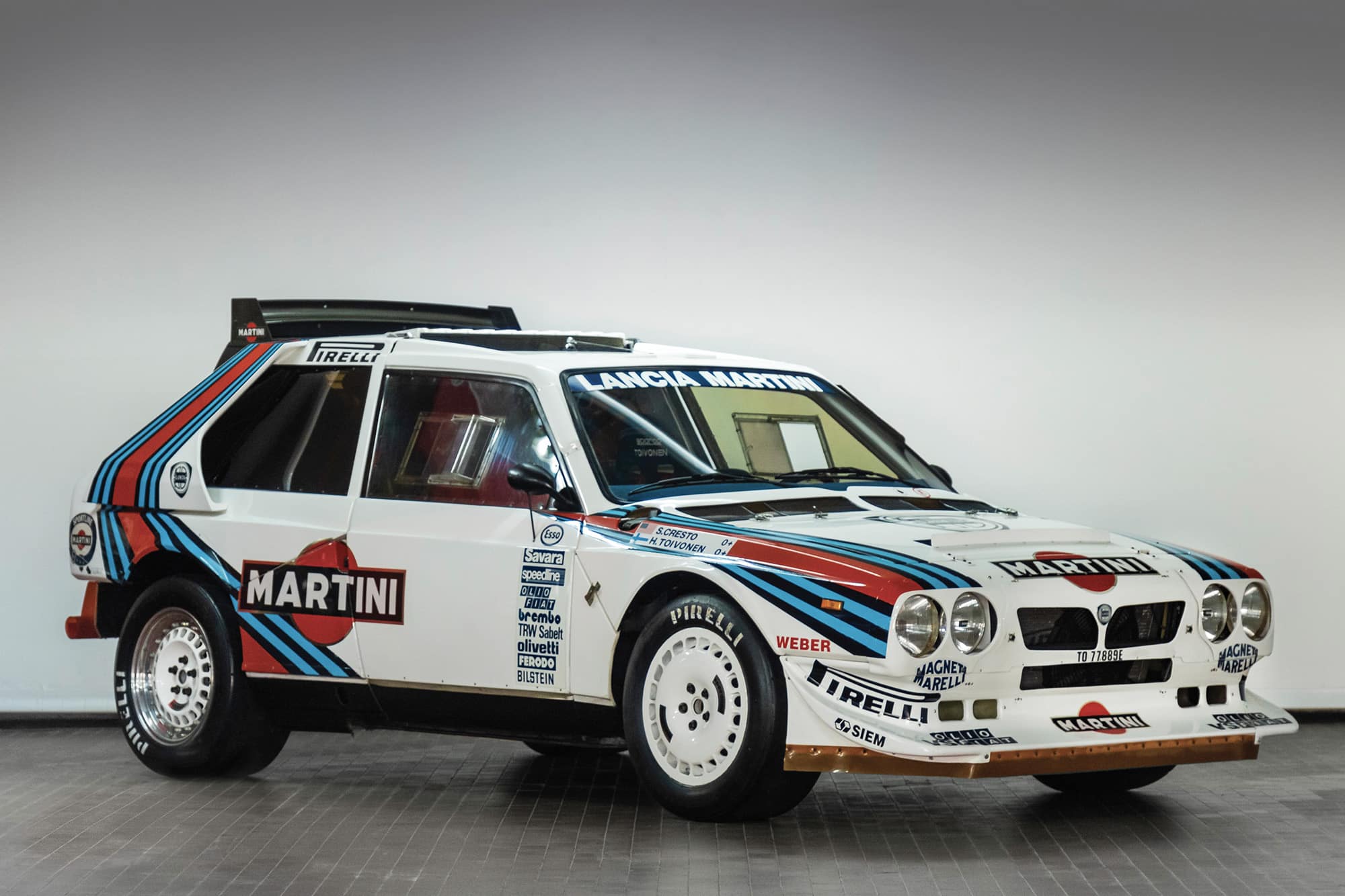 1985 RAC Rally-winning Lancia Delta S4 due to be auctioned