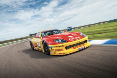 Video: V12 roars again at Rockingham — Ferrari’s game-changing 550 Maranello GT1