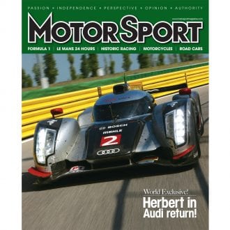 Product image for January 2012 | Herbert In Audi Return! | Motor Sport Magazine