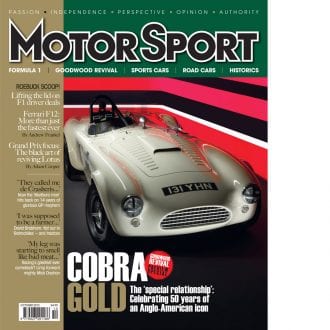 Product image for October 2012 | Cobra Gold | Motor Sport Magazine