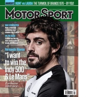 Product image for July 2016 | Fernando Alonso: I Want To Win Indy & Le Mans | Motor Sport Magazine