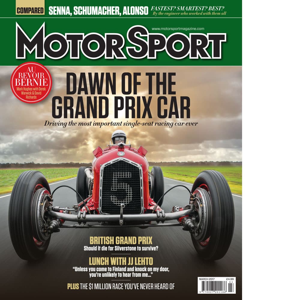 March 2017 | Dawn Of The Grand Prix Car | Motor Sport Magazine