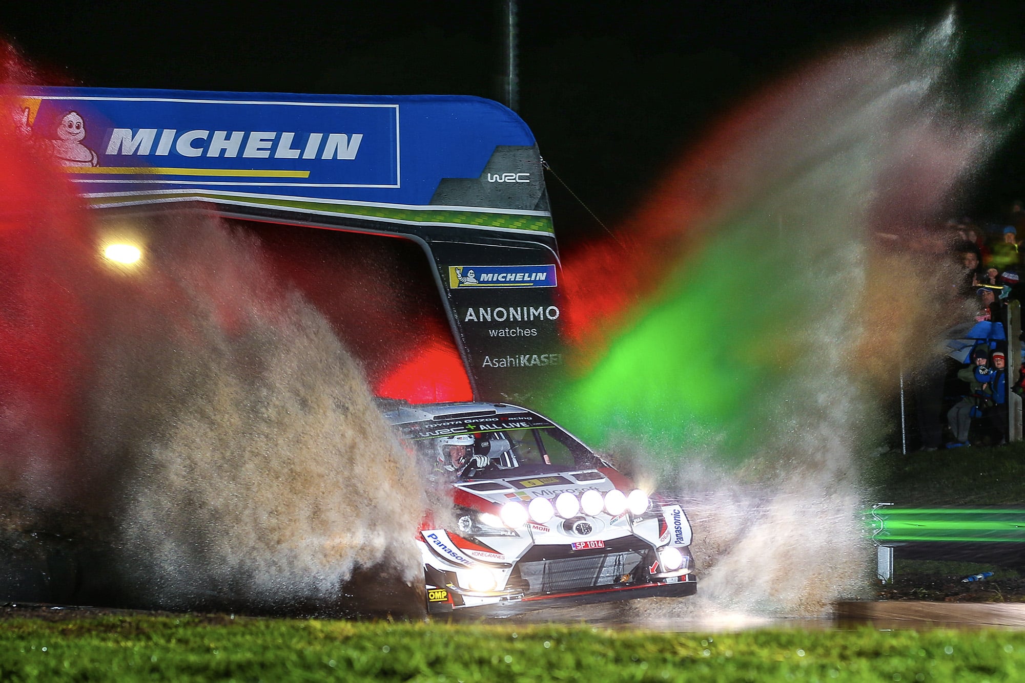 2019 Wales Rally GB watersplash