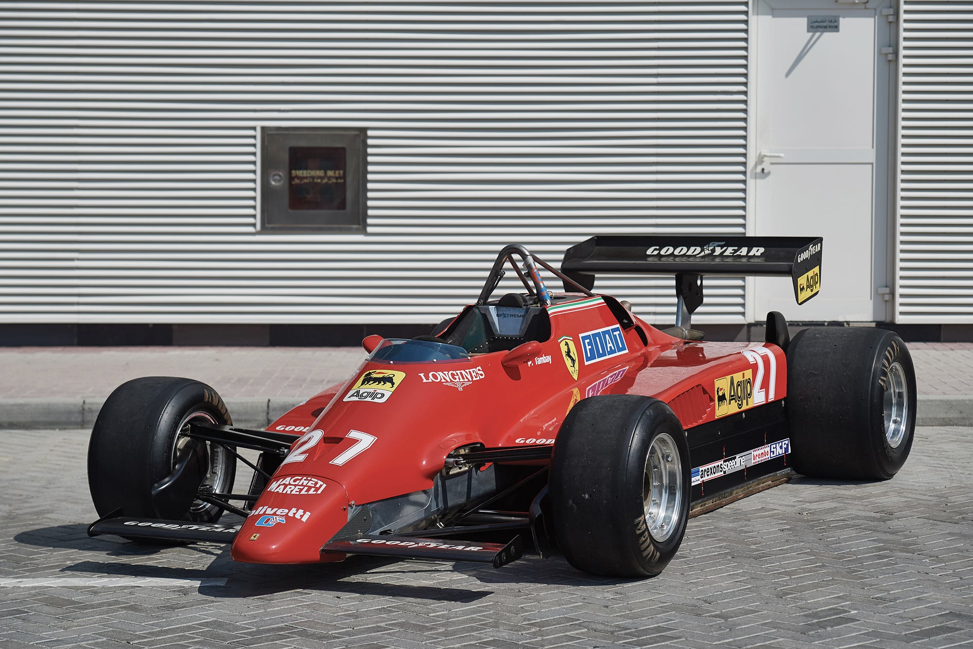 Tambay & Andretti's 1982 F1 grand prix-winning Ferrari up for