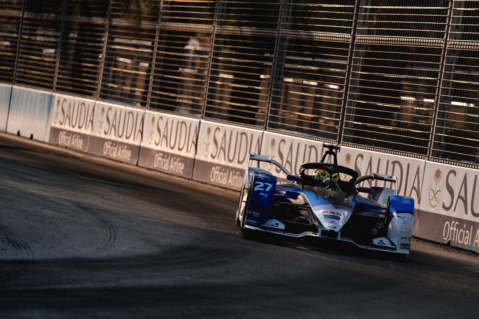 Alexander Sims during the 2019 Diriyah E-Prix