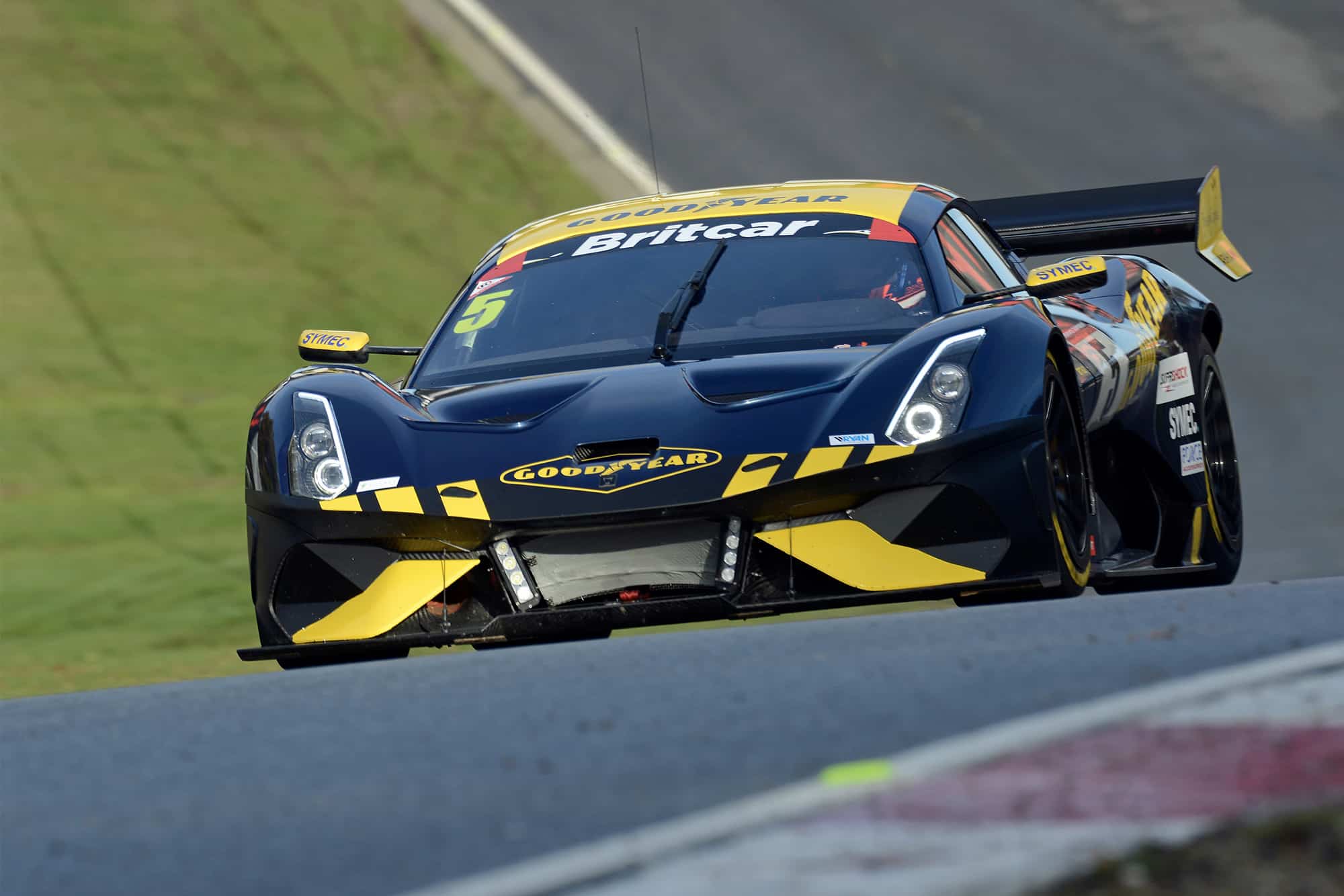 The Brabham BT62 debut at the Britcar 2019 race at Brands Hatch