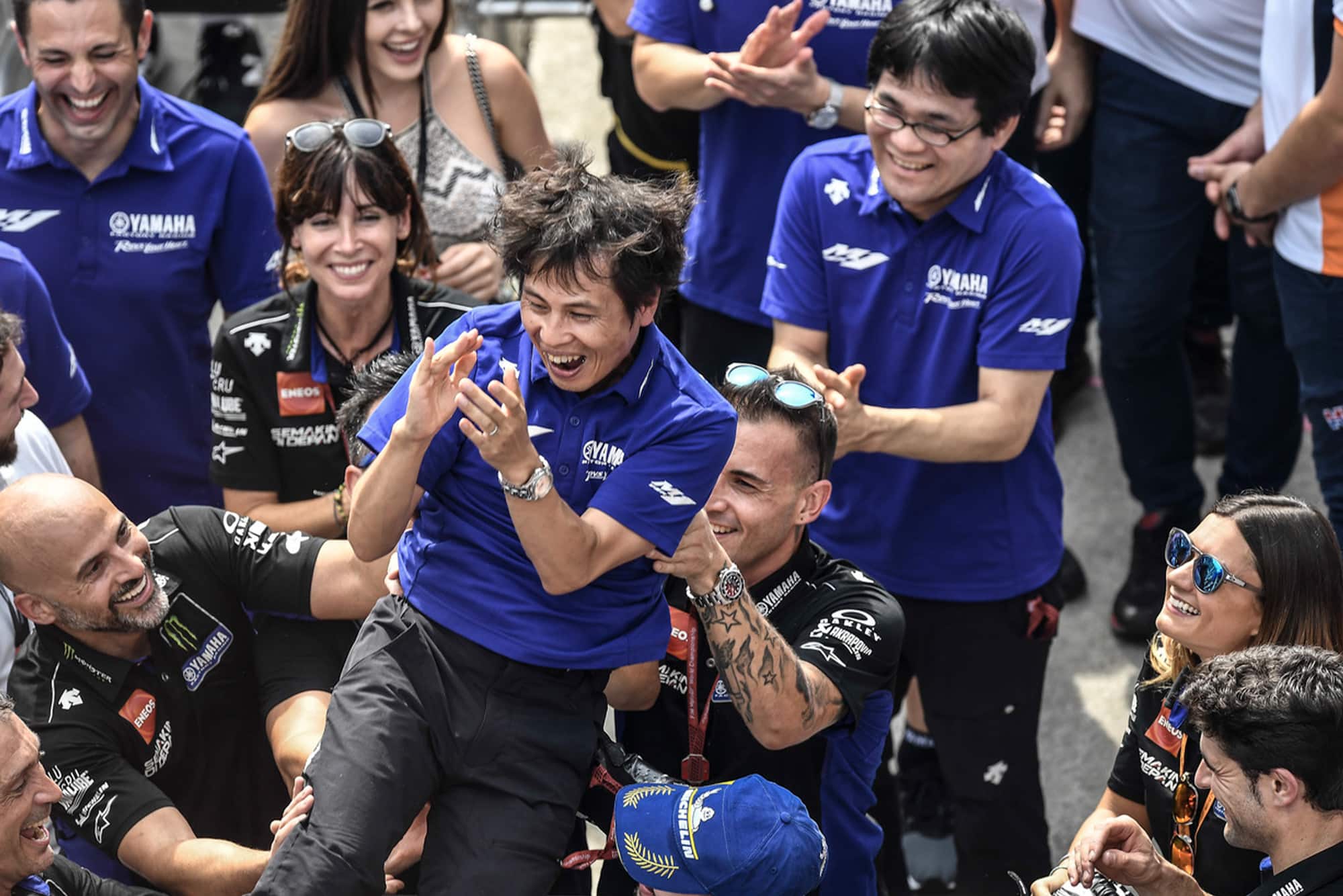Takahiro Sumi of Yamaha