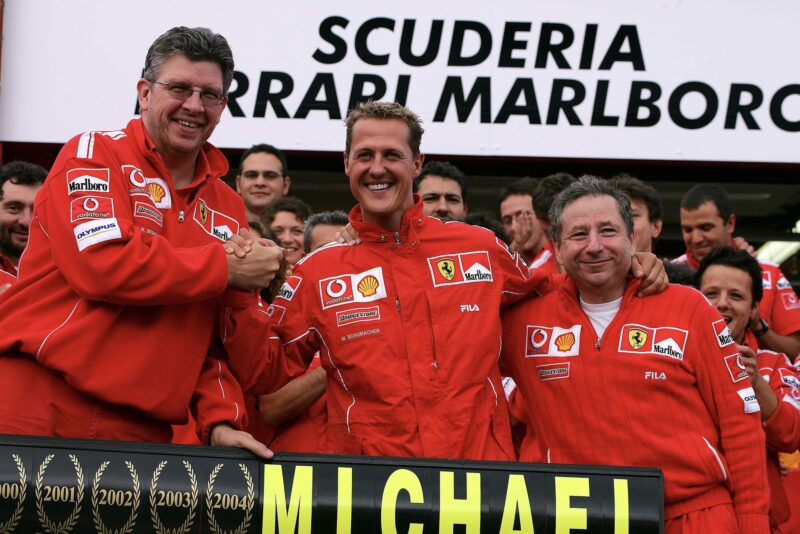 Brawn Schumacher and Todt