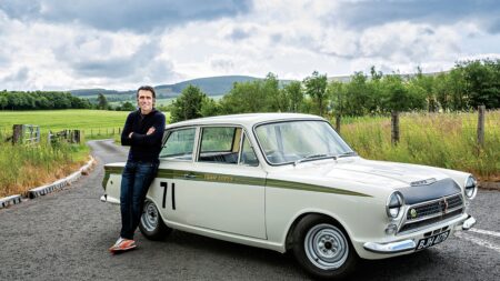 Delivering Jim Clark’s Lotus Cortina — with Dario Franchitti