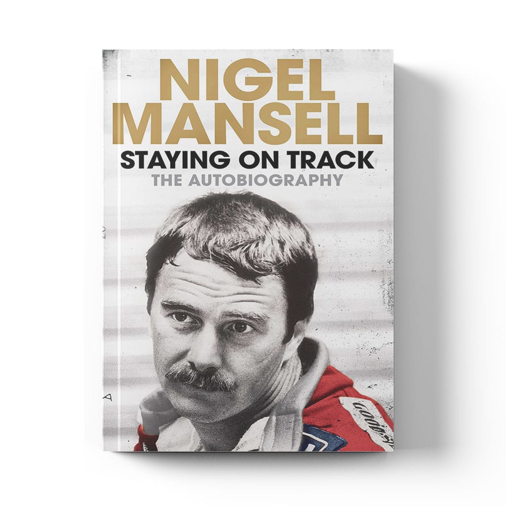Staying on Track | The Autobiography | Signed Nigel Mansell