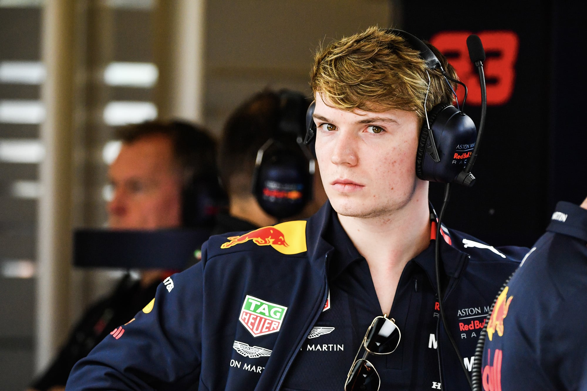 Dan Ticktum testing for Red Bull in 2019