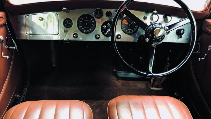 Bentley Embiricos Coupe dashboard