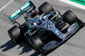 F1 testing: Mercedes wraps up week one of Formula 1 testing on top