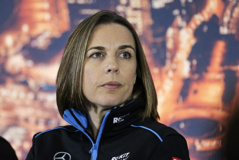 Claire Williams at 2020 F1 preseason testing