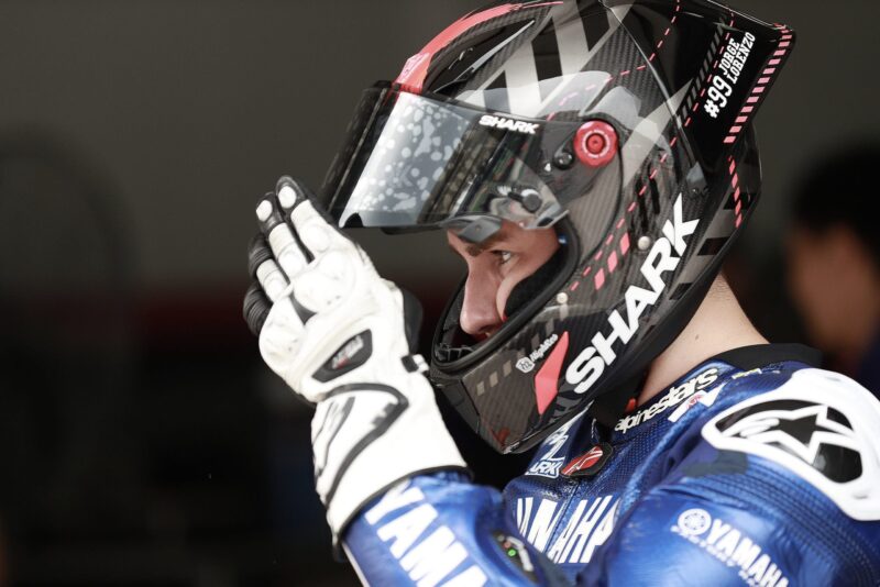 Yamaha Jorge Lorenzo testing