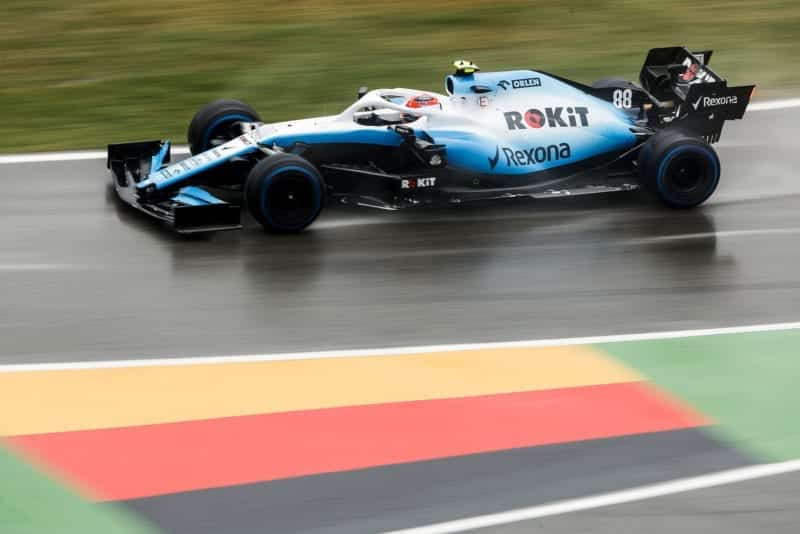 Robert Kubica races to a tenth position in the 2019 German Grand Prix