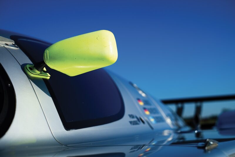 Sauber C9 side mirror