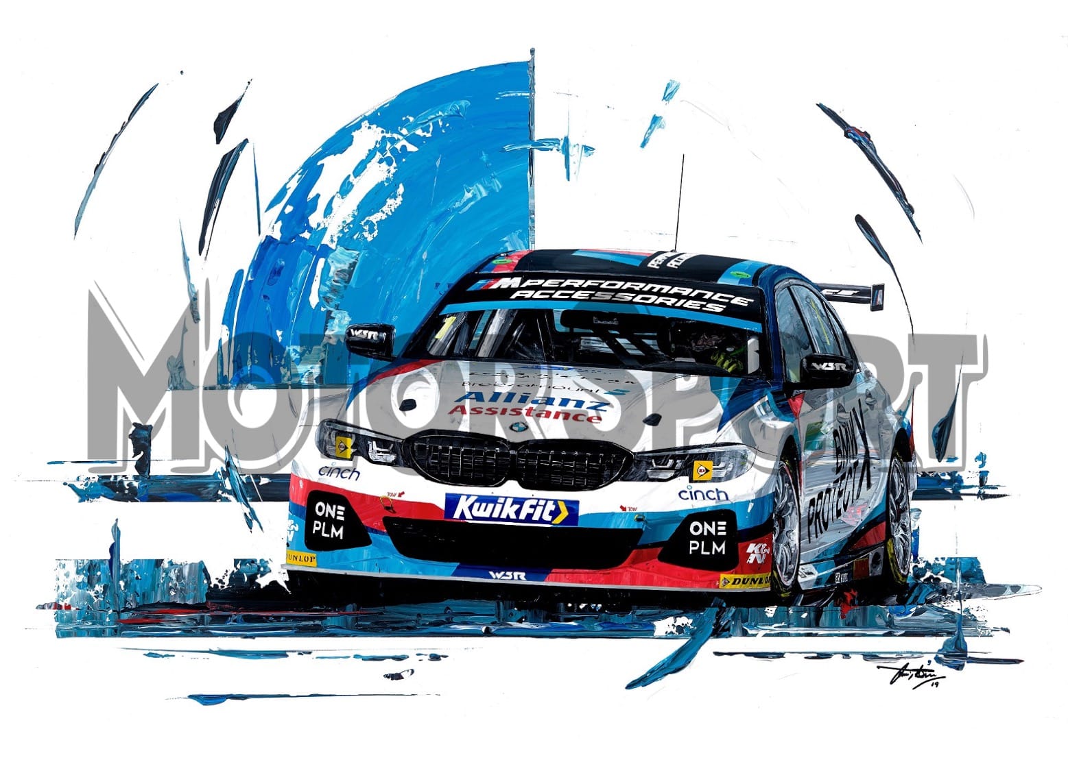 Colin Turkington - BMW - 2019 | David Johnson | Limited Edition print