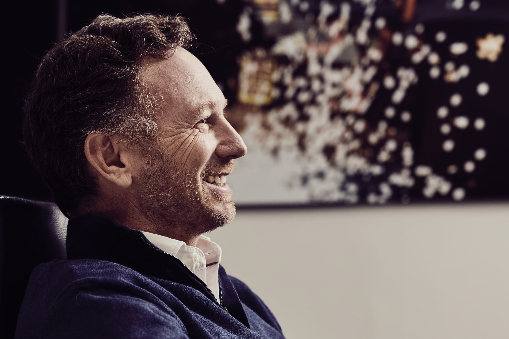 Christian Horner portrait side