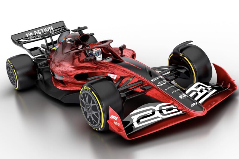 F1 2021 regulation car