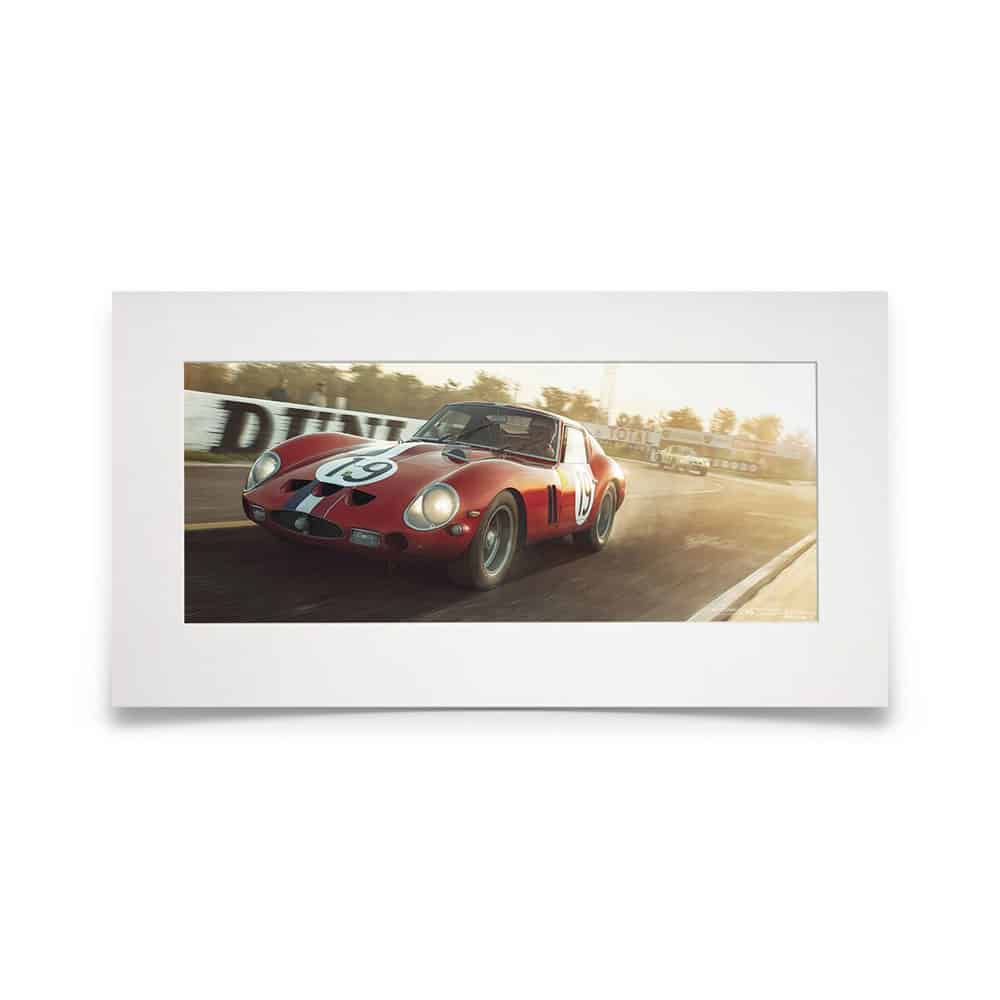 Not Sterling Without Stirling | Jean Guichet - Ferrari 250 GTO - 1962 | Artwork