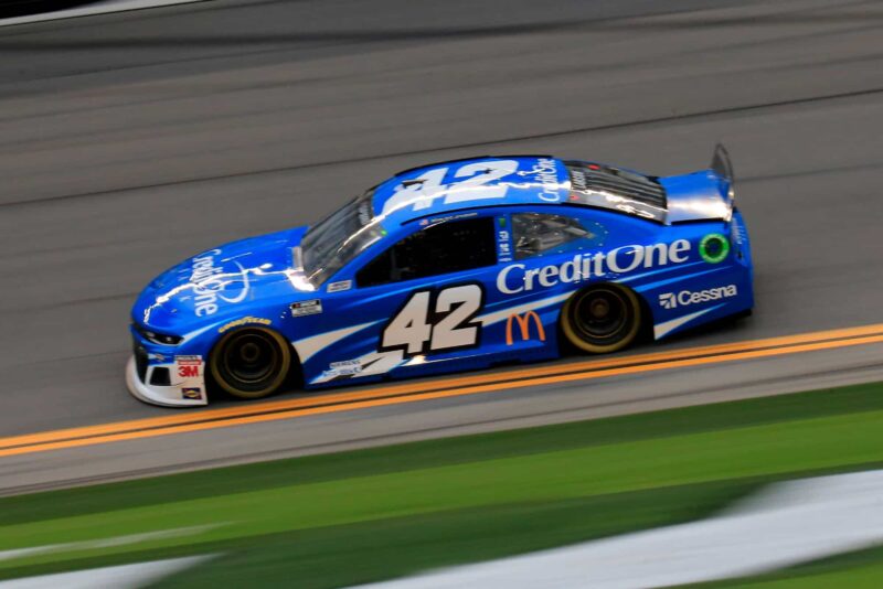 Kyle Larson at the Daytona 500