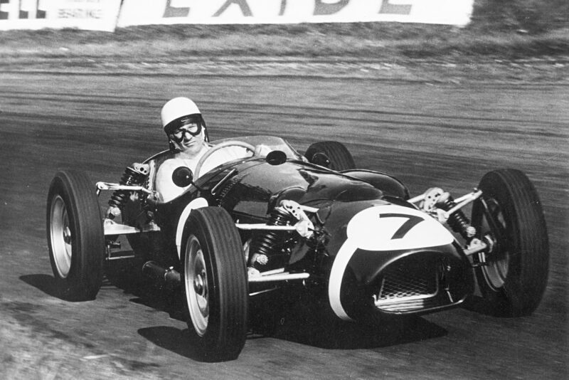 1961 Ferguson P99, Stirling Moss at Oulton Park Gold Cup.