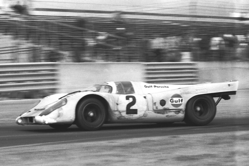 Porsche 917k at 1970 Daytona 24 Hours side