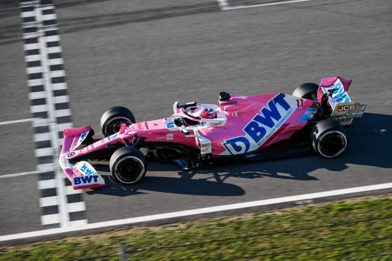 Racing Point during 2020 F1 testing