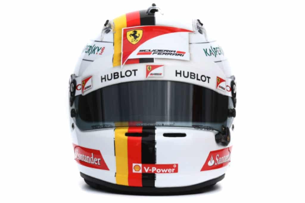 Sebastian Vettel 2015 helmet